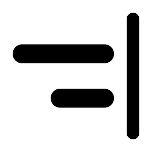 Align horizontal right