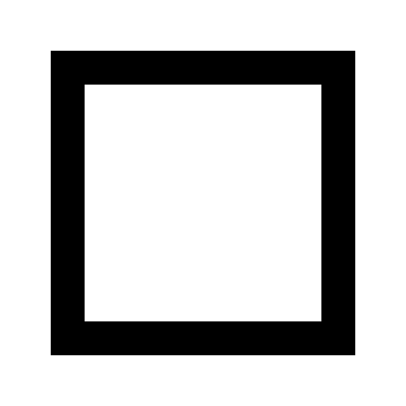 Check box outline blank