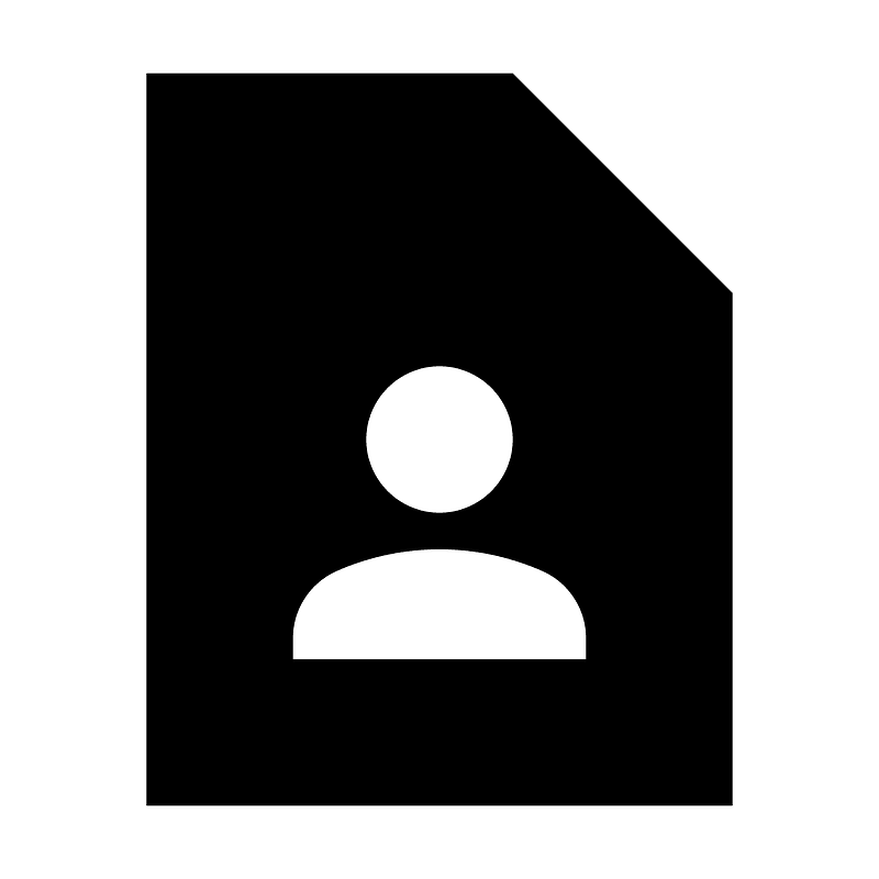 Contact page