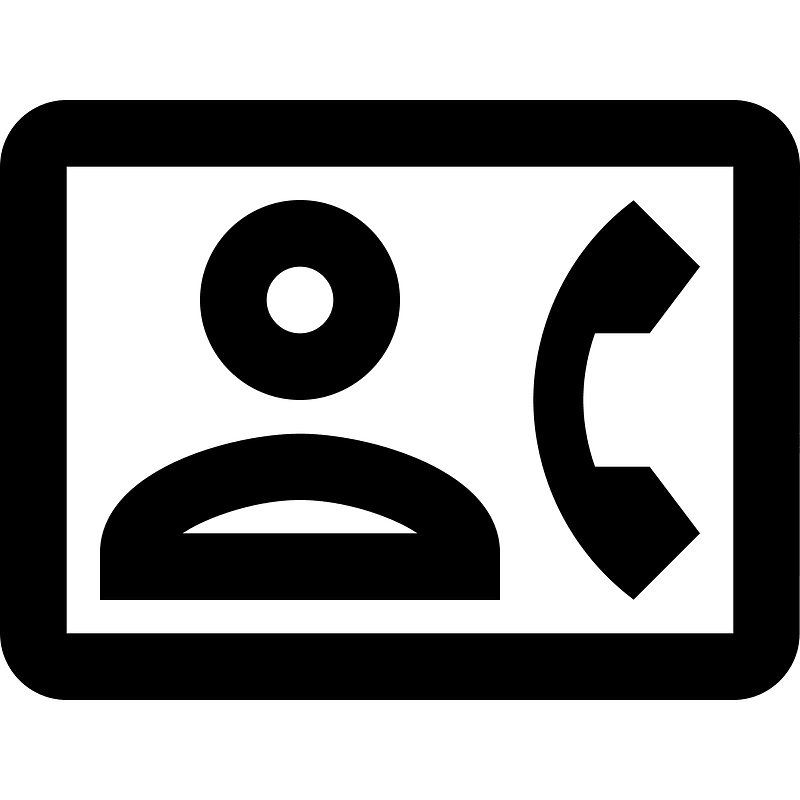 Contact phone