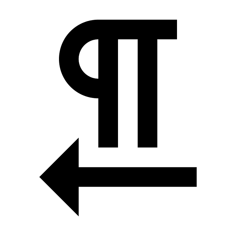 Format textdirection r to l