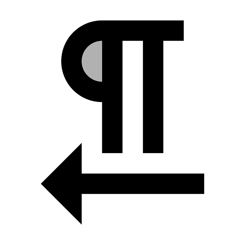 Format textdirection r to l