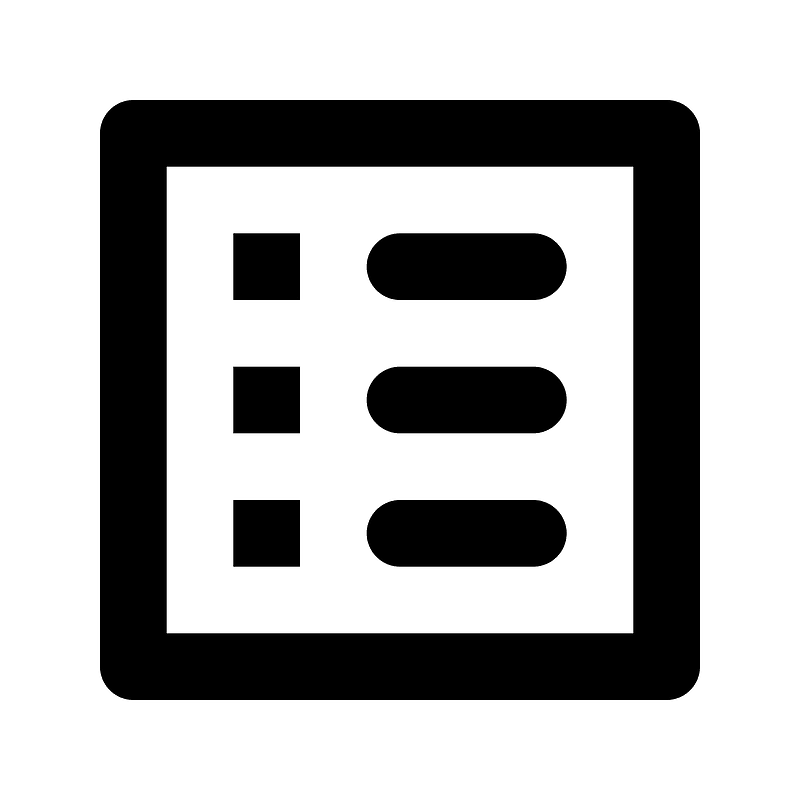 List alt