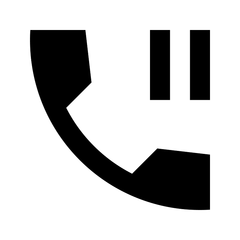 Phone paused
