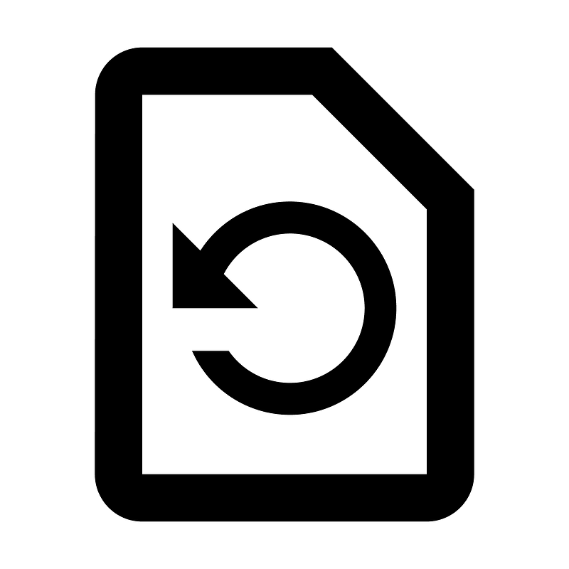 Restore page