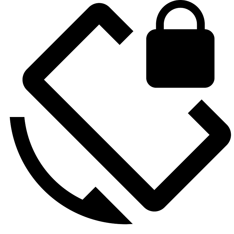 Screen lock rotation