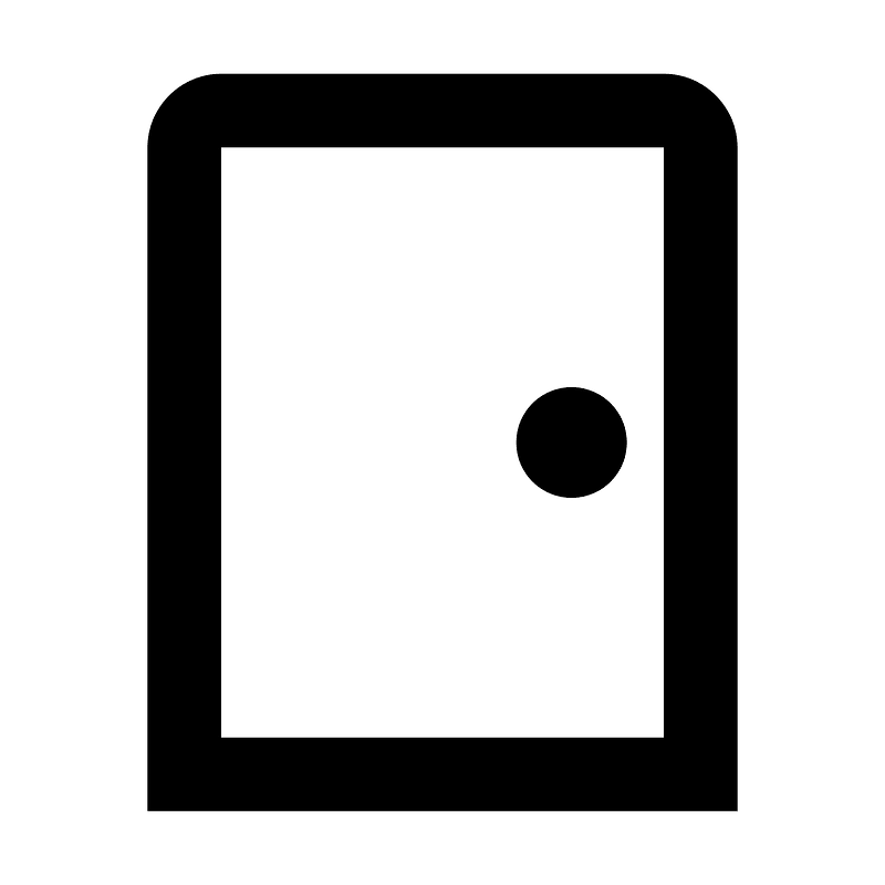 Sensor door