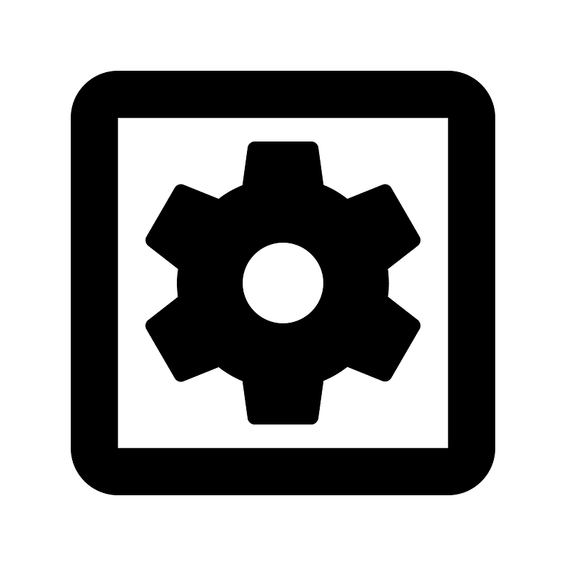 Settings applications