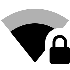 Signal wifi 3 bar lock