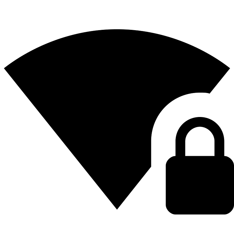Signal wifi 4 bar lock