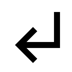 Subdirectory arrow left