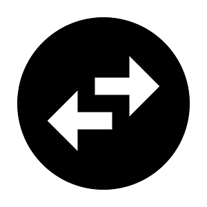 Swap horizontal circle