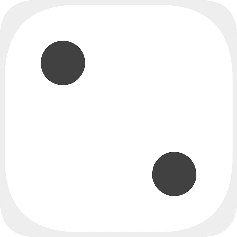 White dice 1-02 two