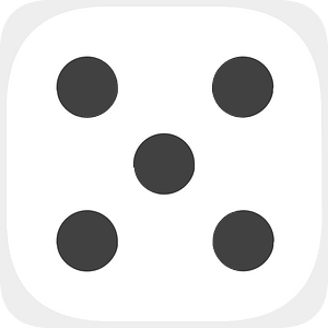 White dice 1-05 five