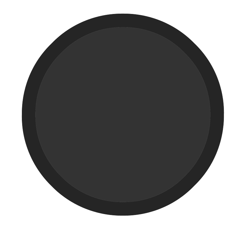 Black circle 06 outlined