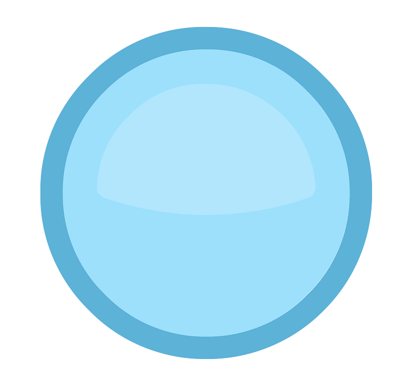 Blue circle 07 outlined