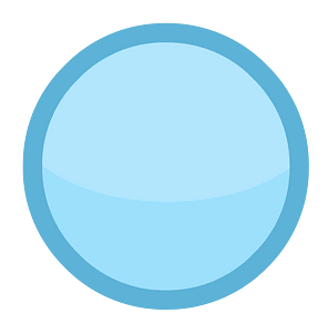 Blue circle 08 outlined