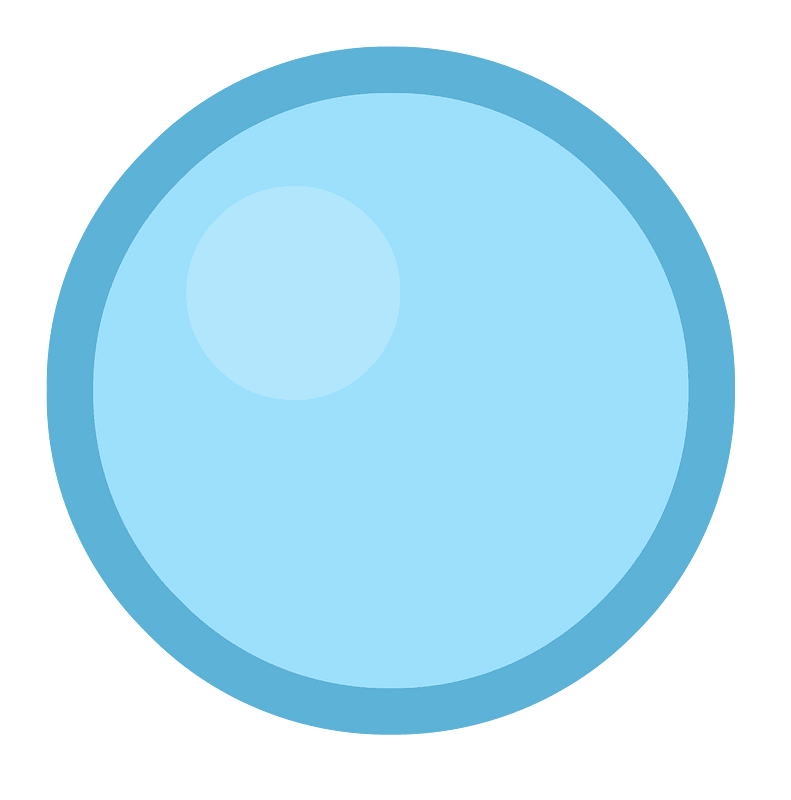 Blue circle 09 outlined