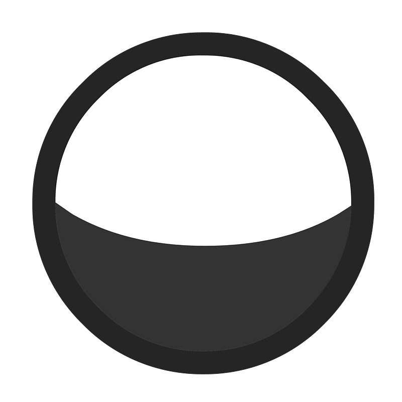 Black circle 10 outlined