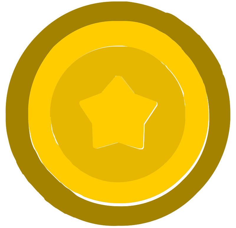 Yellow coin