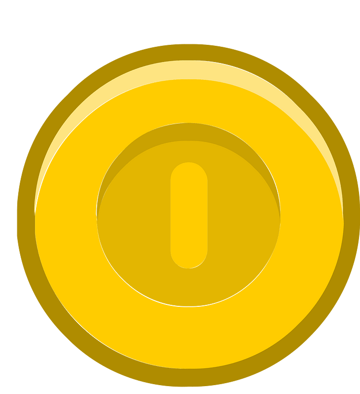Yellow coin