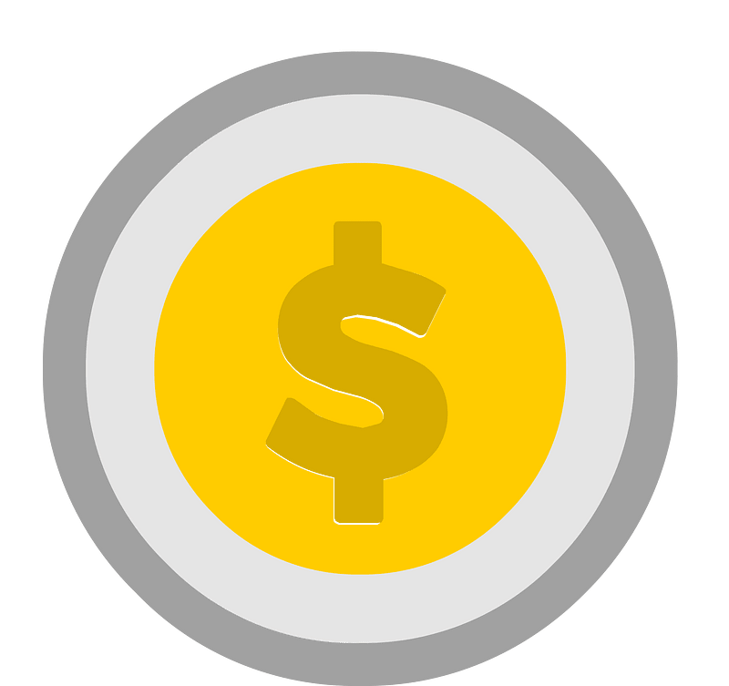 Yellow coin