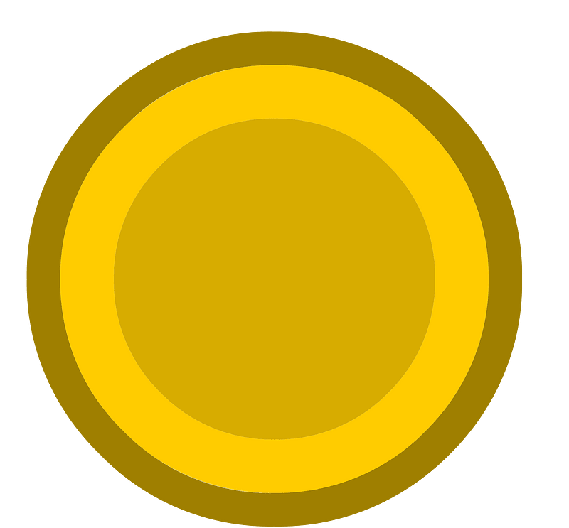 Yellow coin