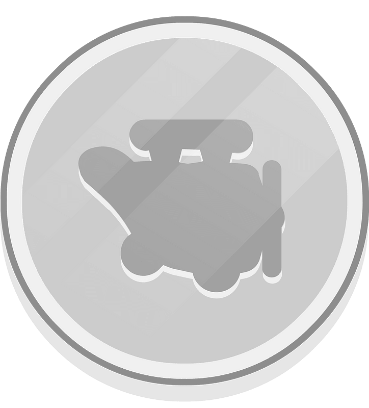 White coin