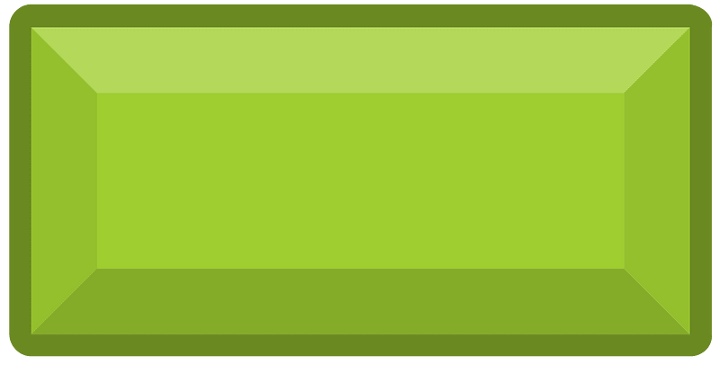 Diamond rectangle 22-01 green outlined