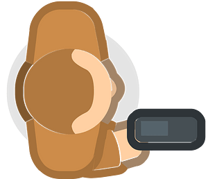 Armed person 01-04 brown