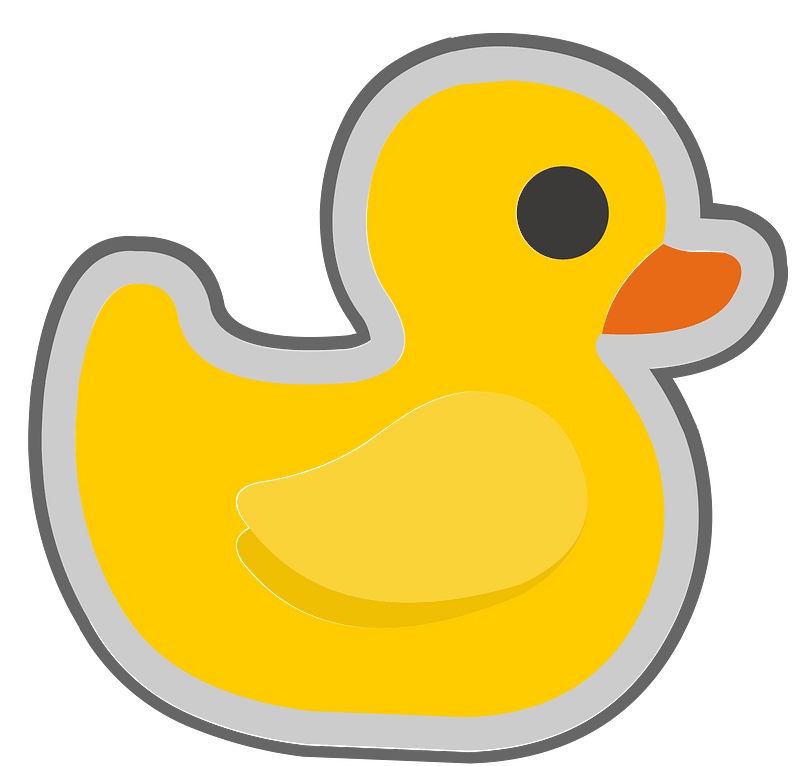 Rubber duck 04 yellow