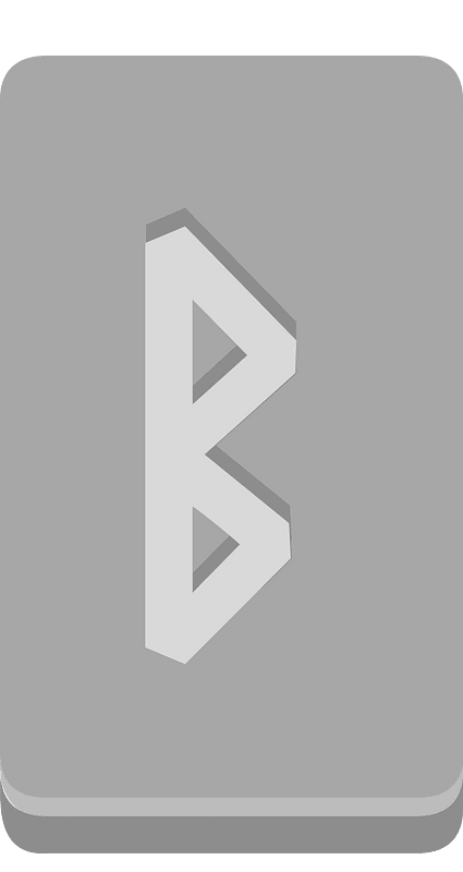 Grey rectangle rune