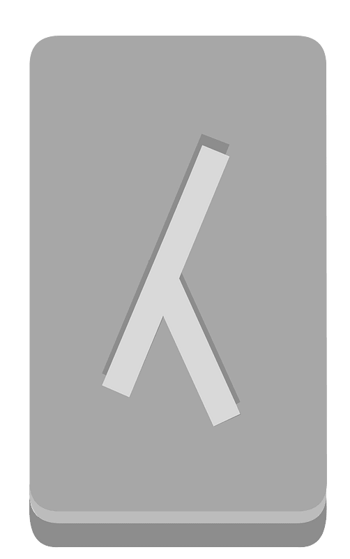 Grey rectangle rune