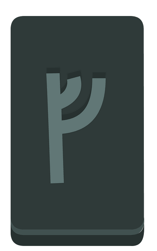 Black rectangle rune
