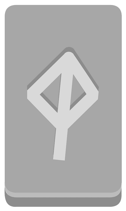 Grey rectangle rune