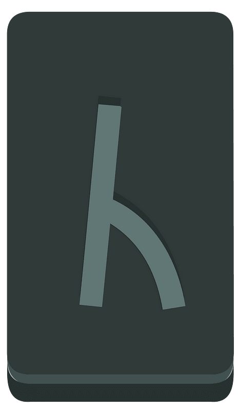 Black rectangle rune