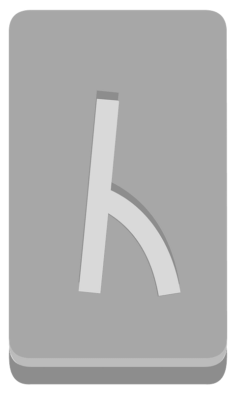 Grey rectangle rune