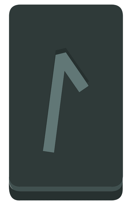 Black rectangle rune