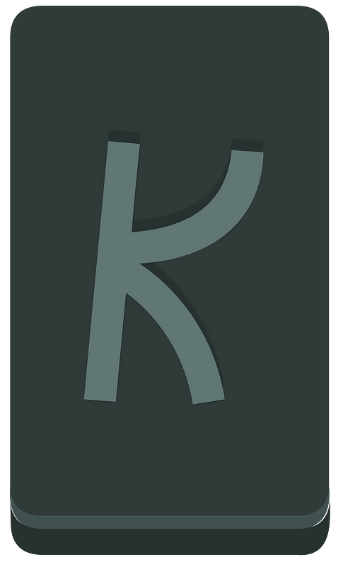 Black rectangle rune