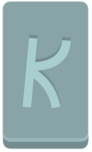 Blue rectangle rune