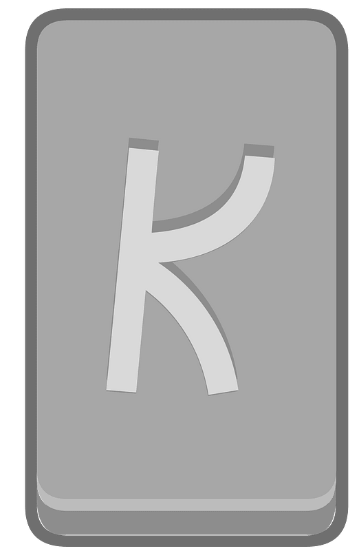 Grey rectangle outlined rune