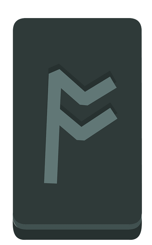 Black rectangle rune