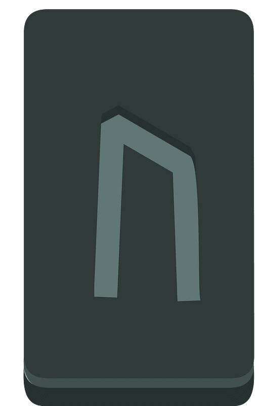 Black rectangle rune