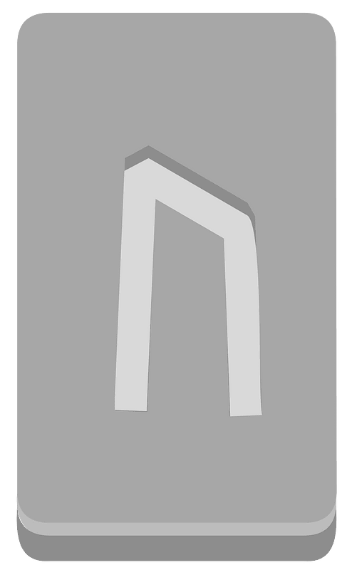 Grey rectangle rune