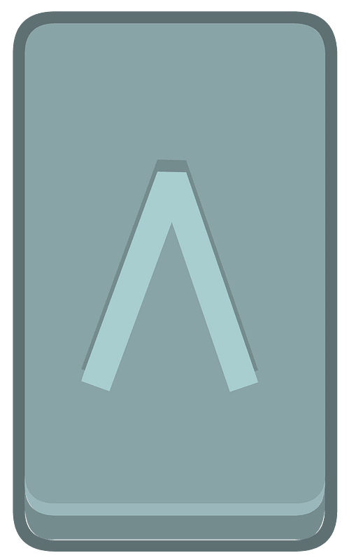 Blue rectangle outlined rune
