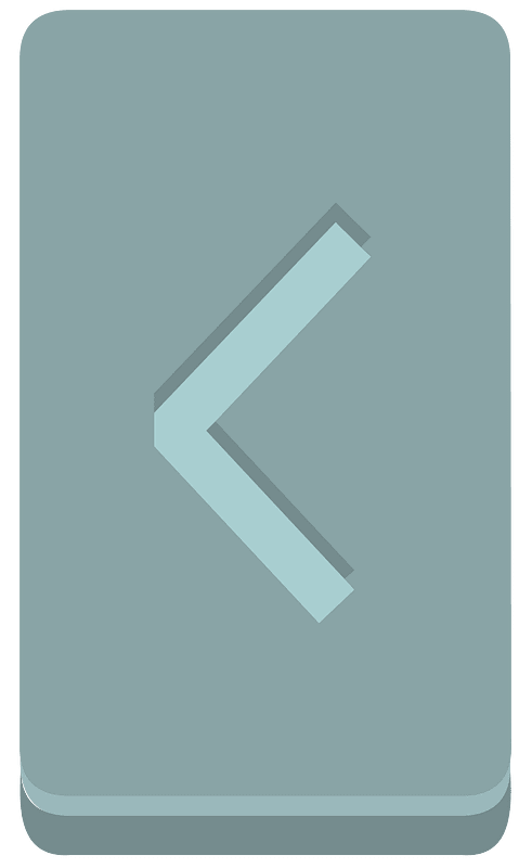 Blue rectangle rune