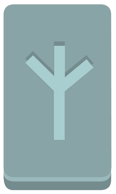 Blue rectangle rune