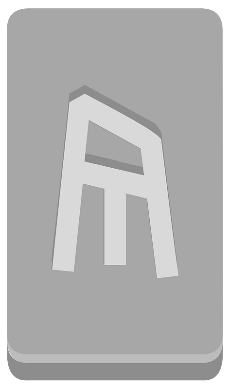 Grey rectangle rune
