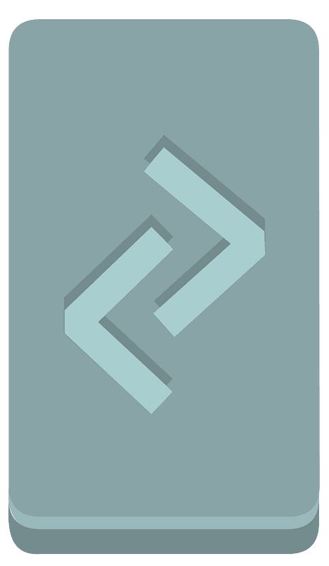 Blue rectangle rune