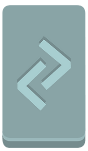 Blue rectangle rune